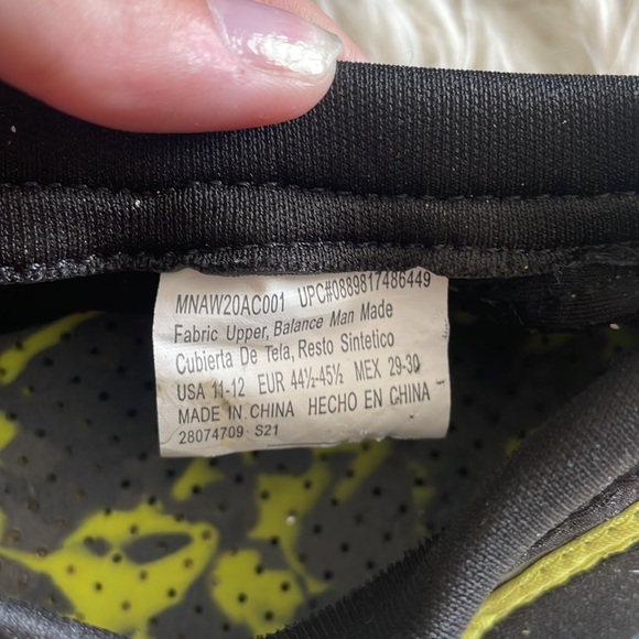 Slip grip black green slip on water lake waterfall pool shoes wide toes 11-12 - Picture 6 of 17